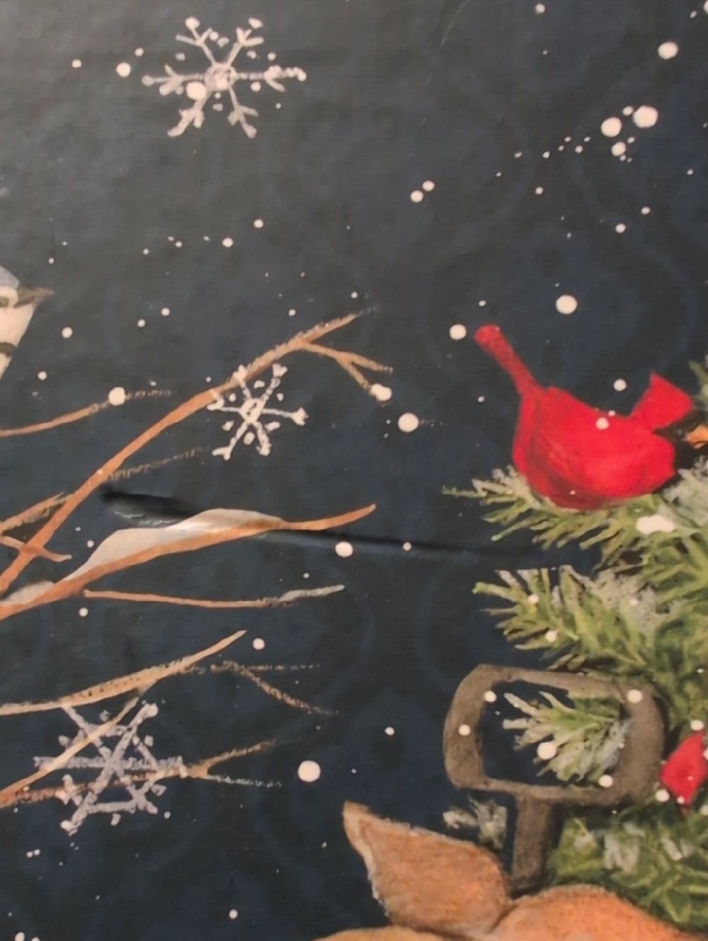 Holiday Decorative Storage Winter Deer Box - Picture 7 of 7